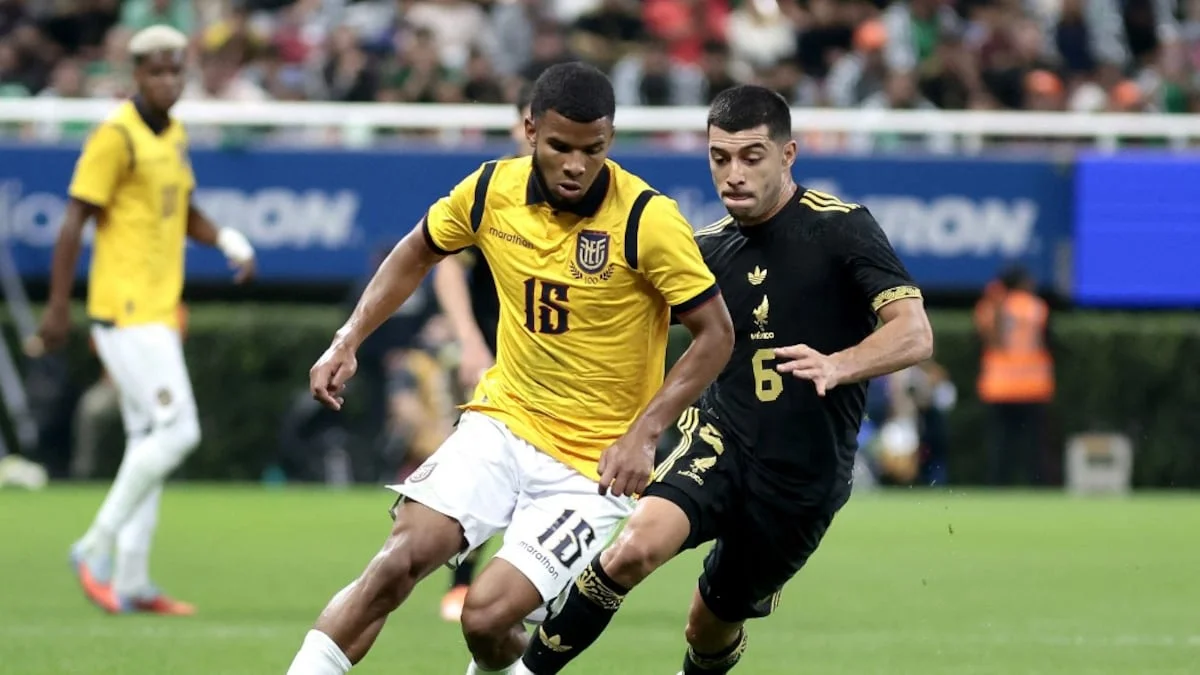 Amistoso con empate a 1 entre Ecuador y México sin brillo de la Tricolor